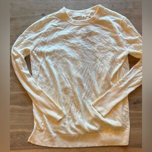 Lululemon Cream Still at Ease Pullover  Size 8—NWT